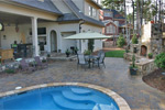 Paver Pool Deck
