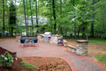 Outdoor Kitchen & Paver Patio